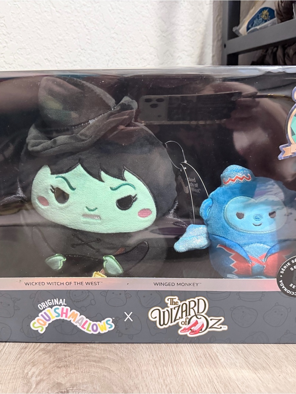 The Wizard of Oz Wicked Witch & Winged Monkey Squishmallows Duo
